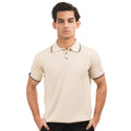 Modus Knitted Polo - Beige