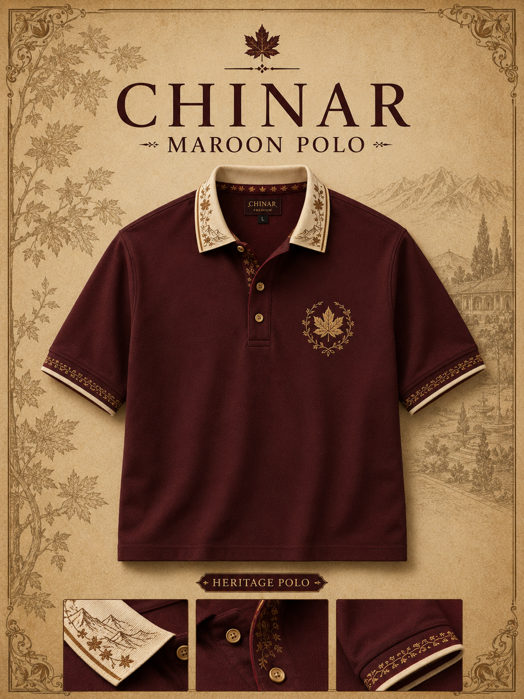 Chinar Signature Polo