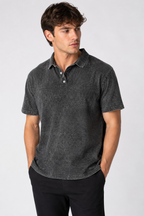 IRON FADEL ACID WASHED POLO