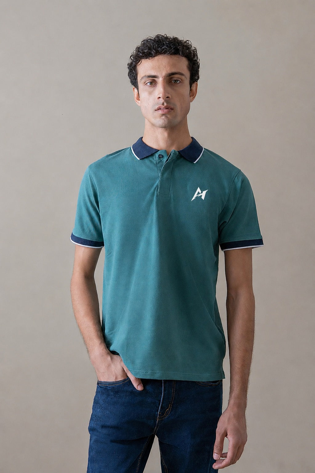 Essential Zinc Polo Shirt for Men