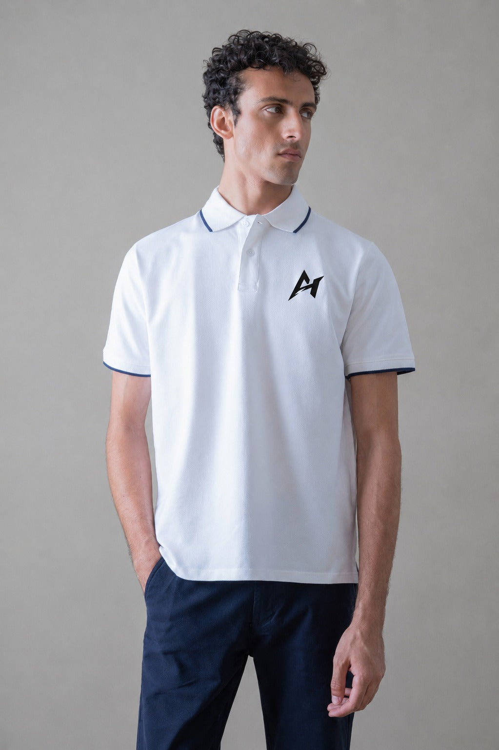 Everyday White Polo Shirt for Men