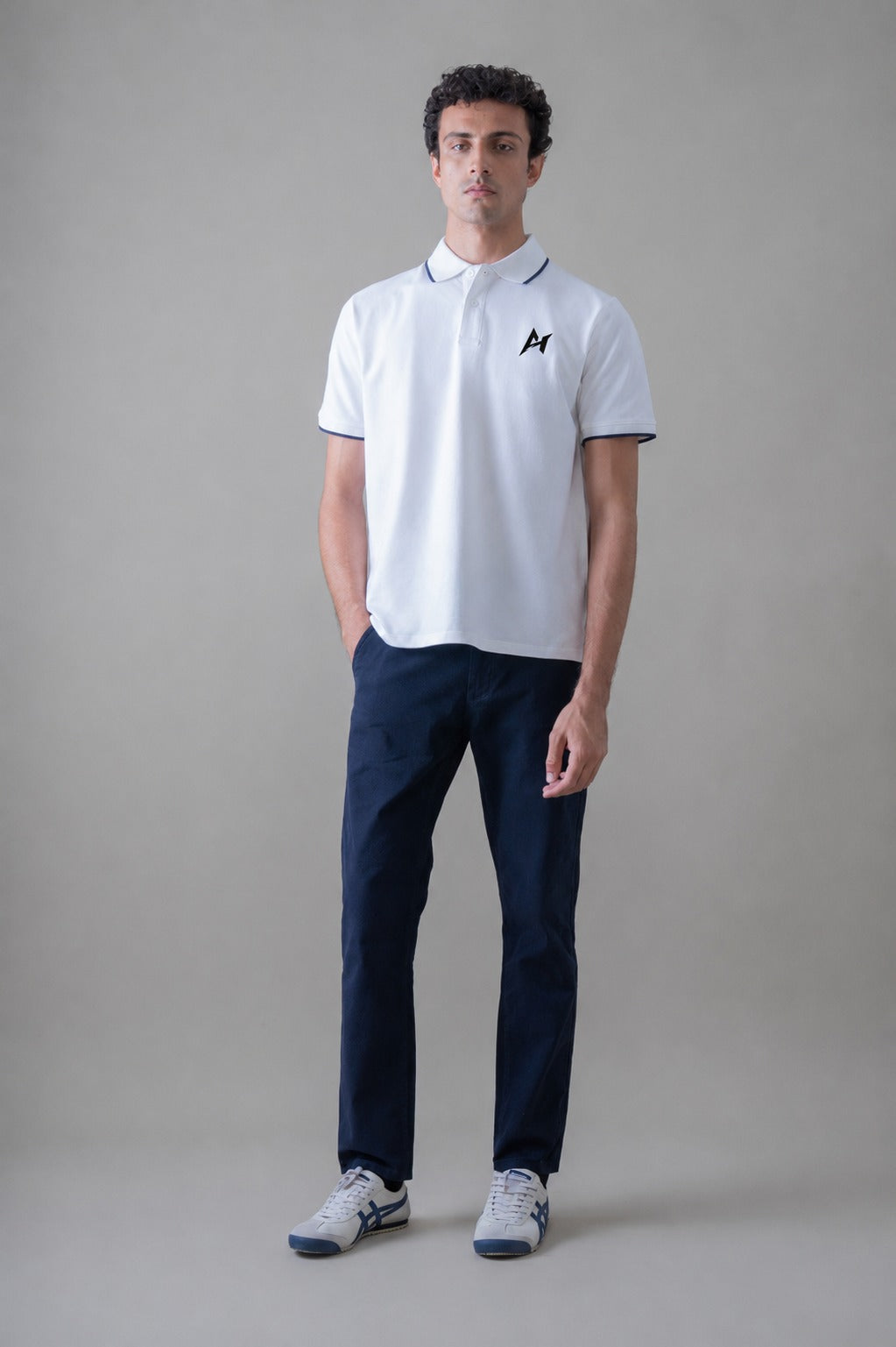 Everyday White Polo Shirt for Men