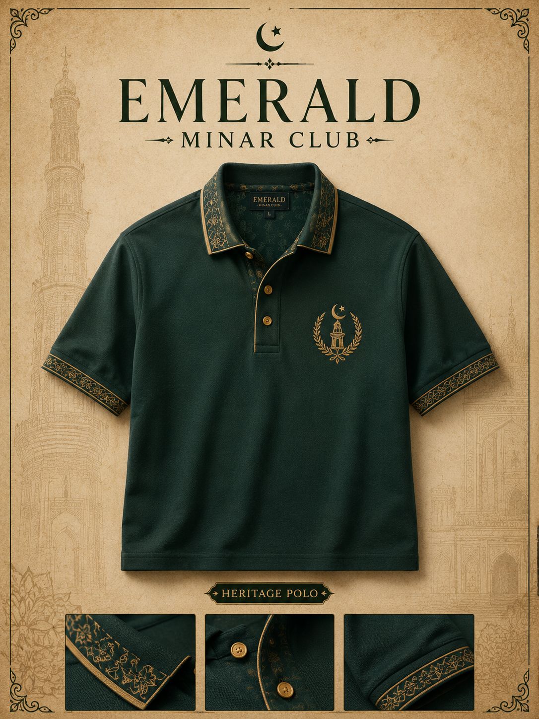Traditional Emerald Heritage Polo