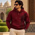Signature Maroon Button Heritage Hoodie