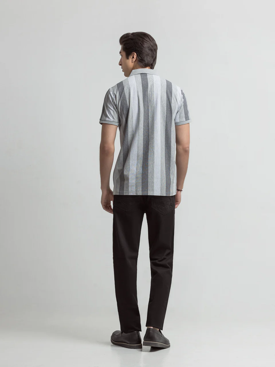 Premium Striped Polo