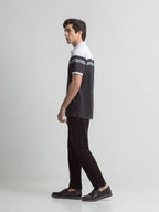 Premium Striped  SIgnature Polo