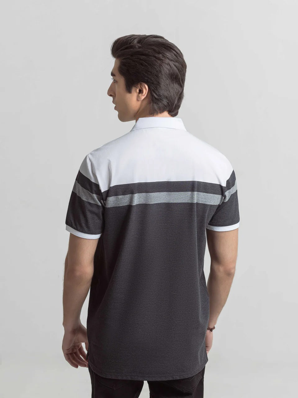 Premium Striped  SIgnature Polo