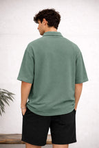 TINT GREEN CORE UTILITY ZIPPER POLO